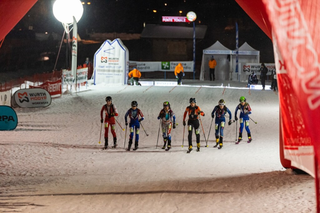 Ponte di Legno gara sprint donne skialp