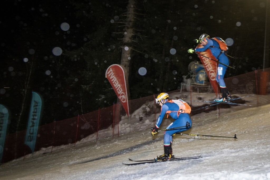 Ponte di Legno sprint Michele Boscacci Robert Antonioli skialp