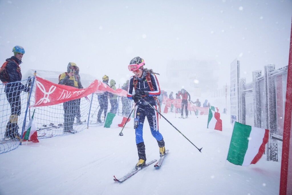 Campionati italiani vertical di skialp 2023 alla Paganella. Giulia Murada