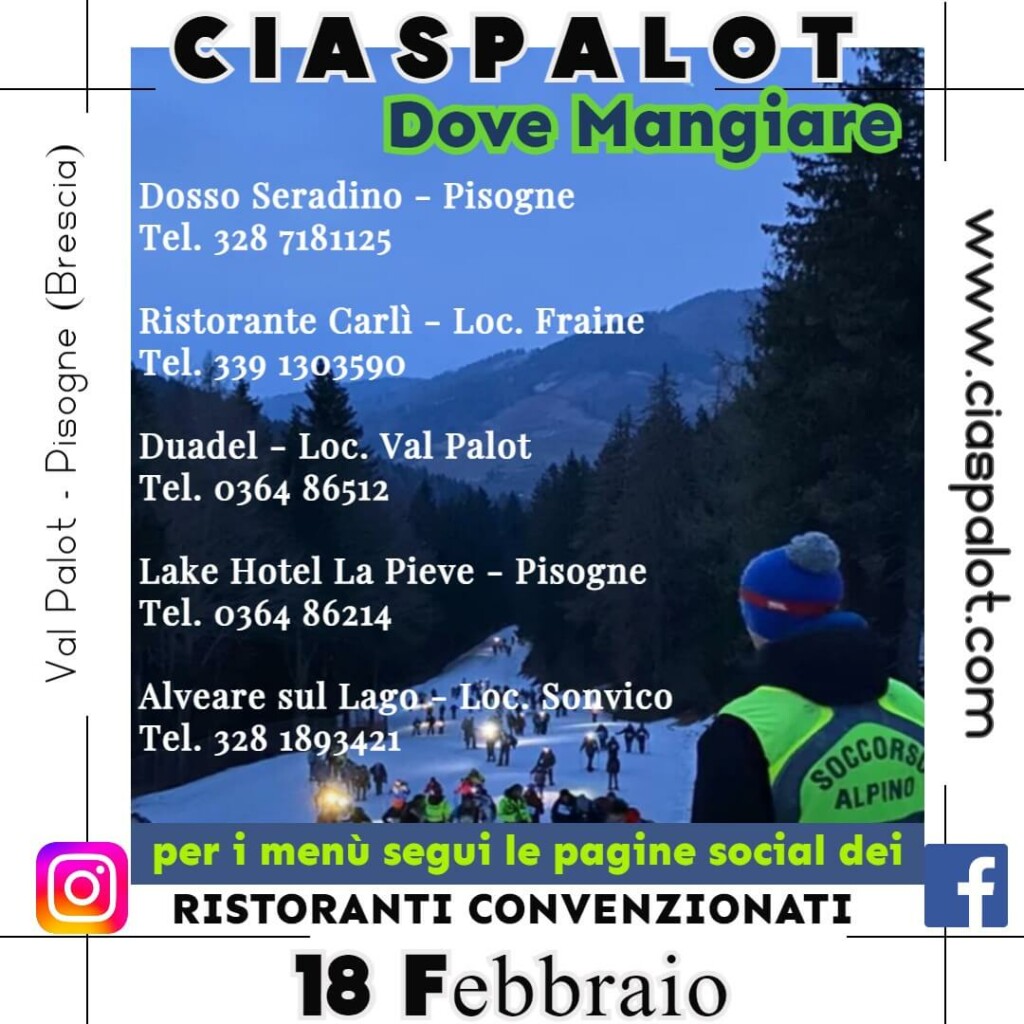 ciaspalot pisogne val palot ciaspole