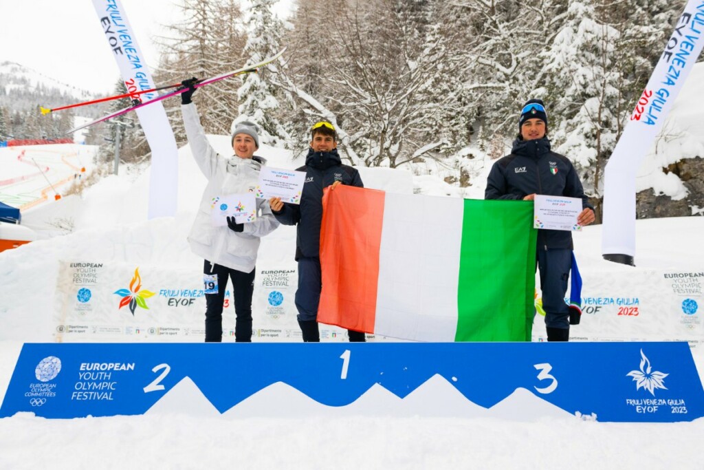 Eyof 2023 Forni di Sopra skialp Sprint Erik Canovi