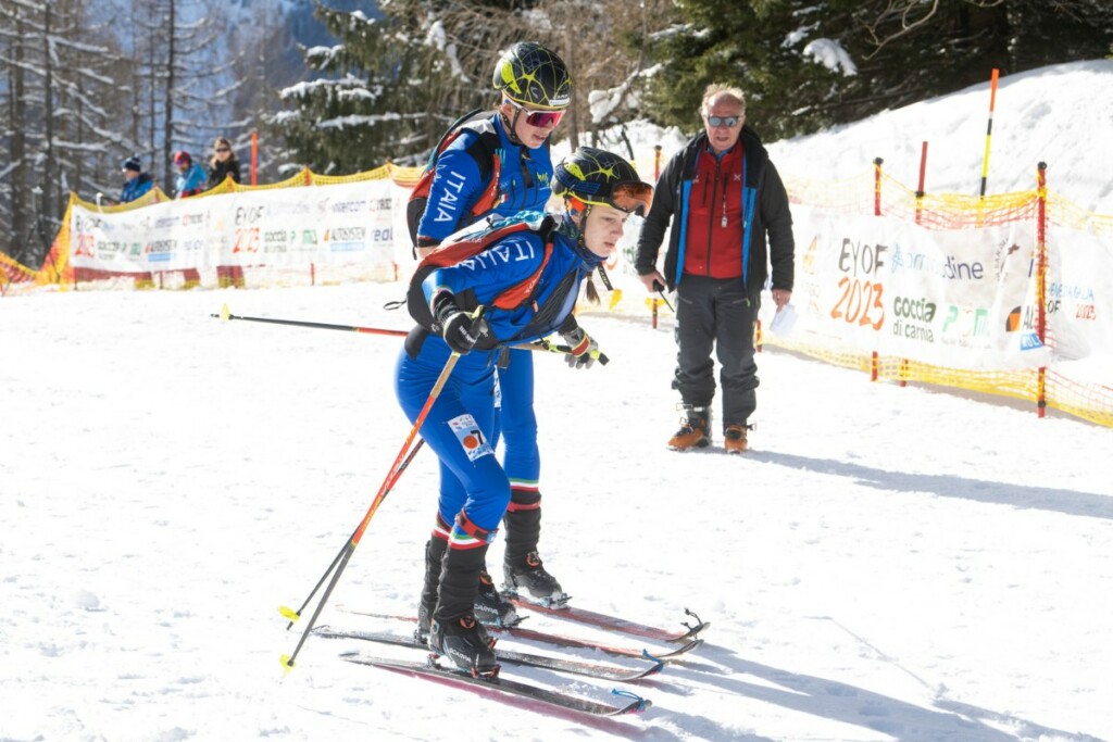 Eyof 2023 Forni di Sopra skialp Staffetta Mista