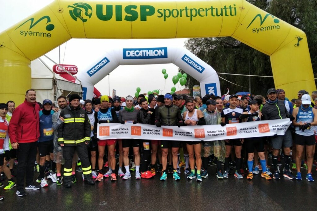 Maratona di Ragusa 2023 partenza