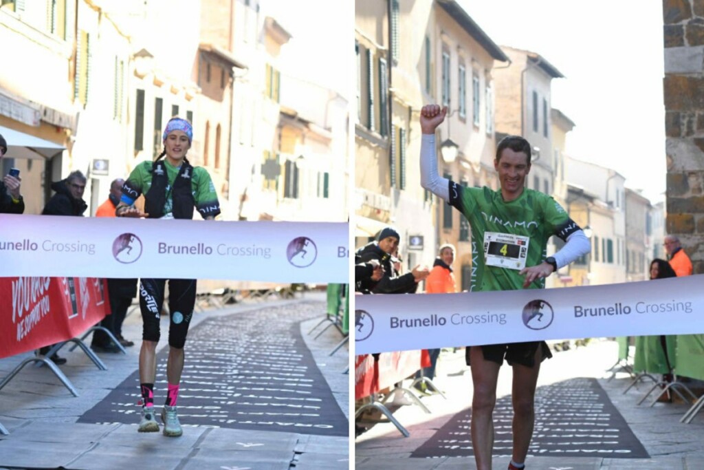 Brunello Crossing 2023 Montalcino vincitori della 45 km Andreas Reiterer e Julia Kessler