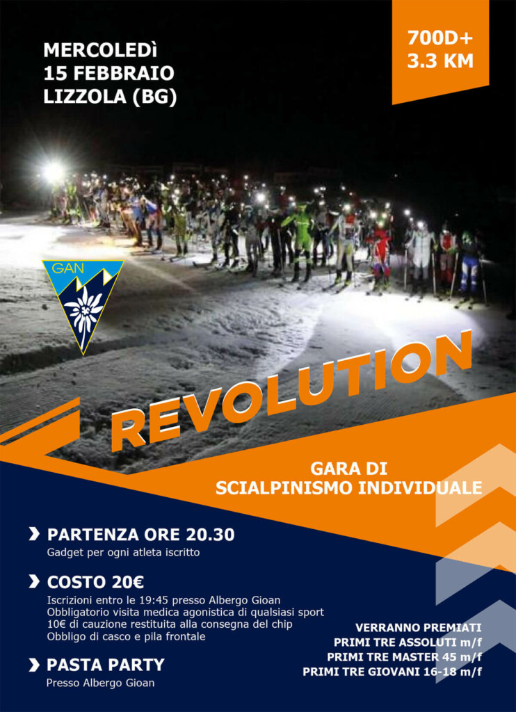 Revolution Lizzola 2023 locandina