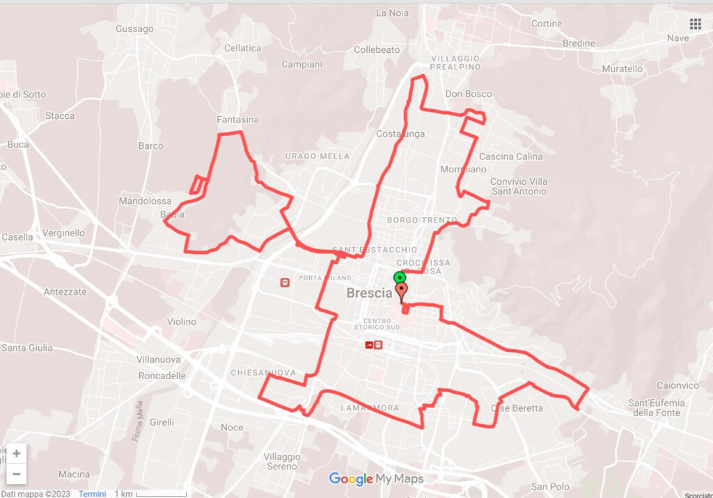 Brescia Marathon 2023 percorso 42 km
