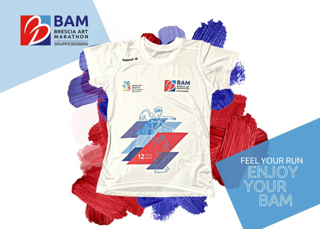 Brescia Marathon 2023 tshirt pacco gara