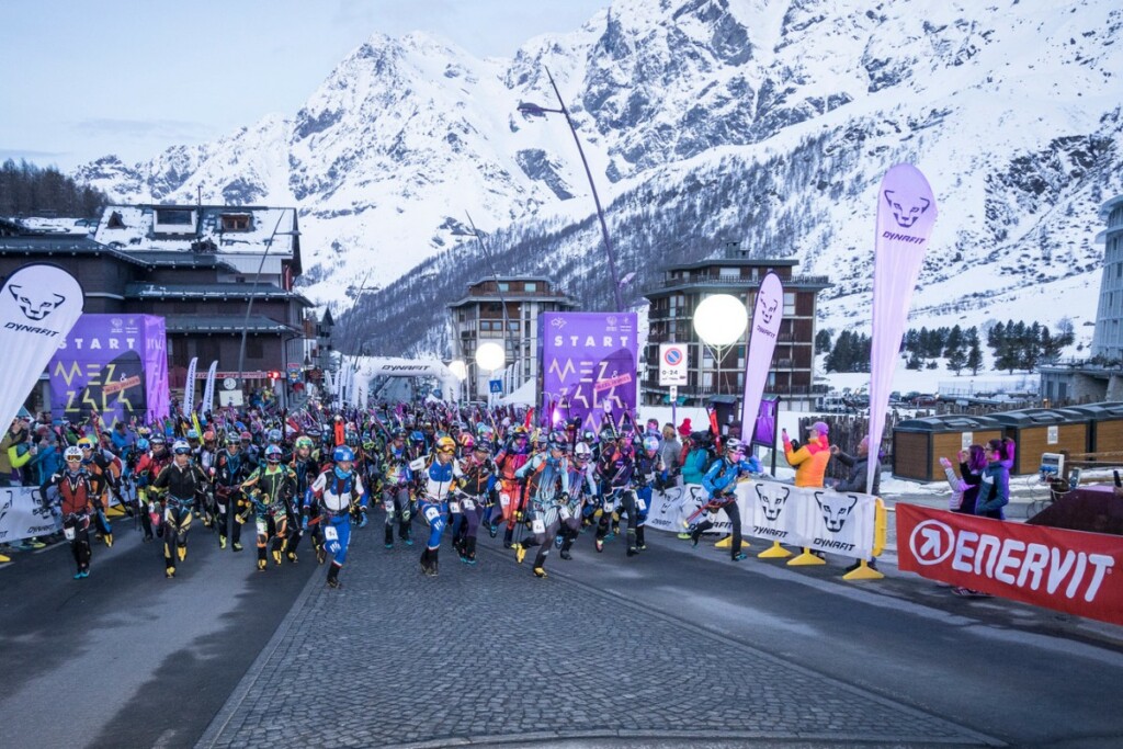 Trofeo Mezzalama 2023 partenza skialp