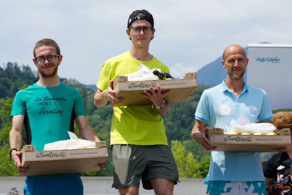 Giro Lago di Levico 2023 podio maschile