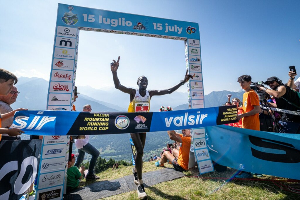 Piz Tri Vertical 2023 Patrick Kipngeno