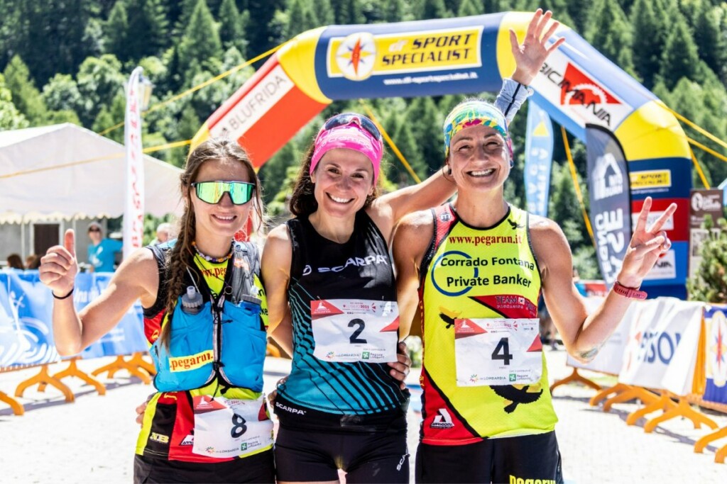 Pizzo Stella Skymarathon 2023 podio femminile