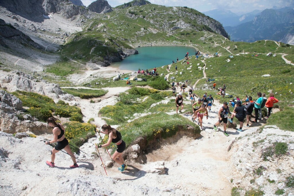 Transcivetta 2023 Alleghe lago atleti