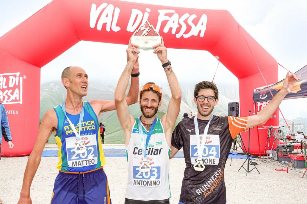 Val di Fassa Running 2023 Antonino Lollo Matteo Vecchietti Simone Viola