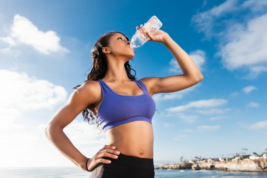 correre con il caldo