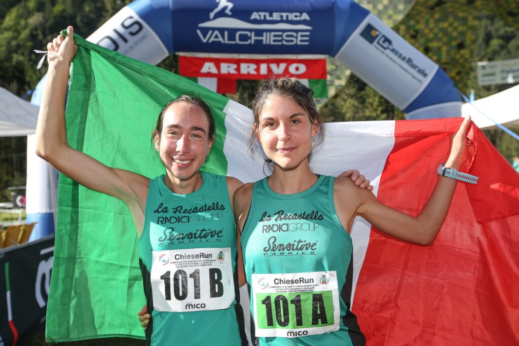 ChieseRun 2023 | Valdaone (Tn) | Campionato italiano di corsa in montagna a staffetta | titolo tricolore assoluto femminile | La Recastello | Alice Gaggi e Vivien Bonzi