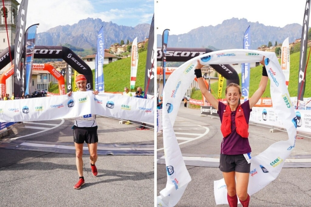 Val del Riso Trail 2023 Gorno Luca Carrara Paola Nodari