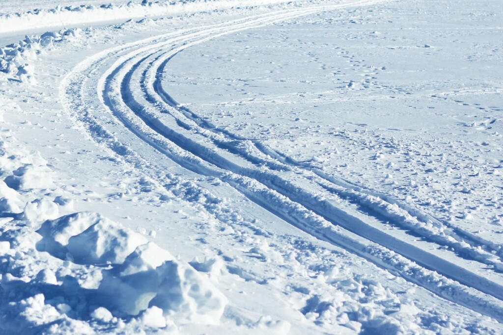 pista di sci di fondo