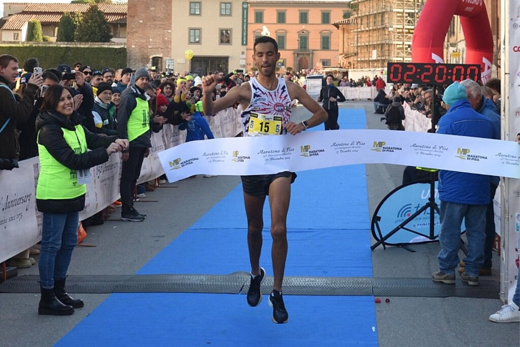 maratona di pisa 2023 Khalid Jbari