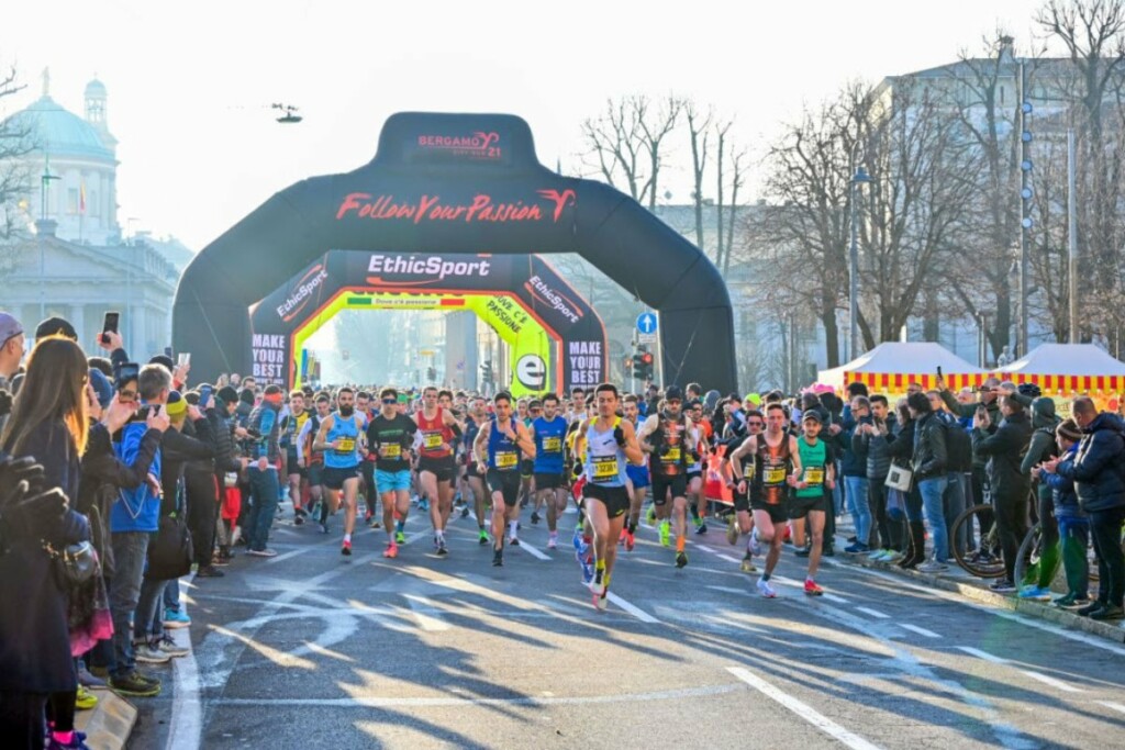mezza maratona bergamo 2024 partenza