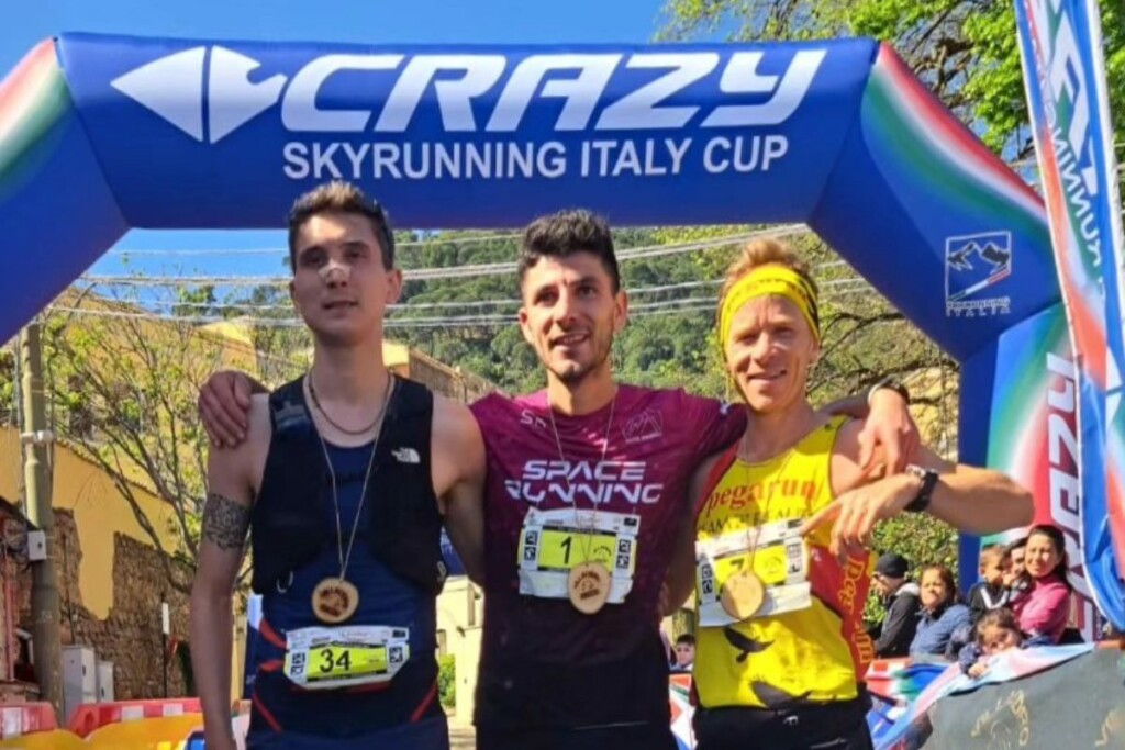 Villacidro Skyrace 2024 giacomo forconi vince su valsecchi e arrigoni