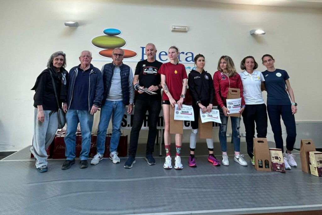 la rapidissima 2024 pietra ligure premiazione femminile