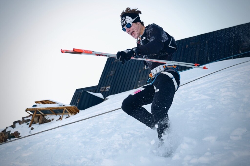 Monte Rosa Skymarathon discesa neve