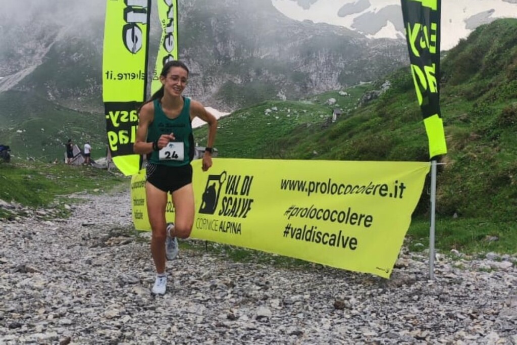 Colere Albani corsa in montagna