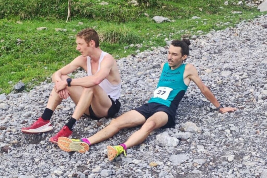 Colere Albani corsa in montagna