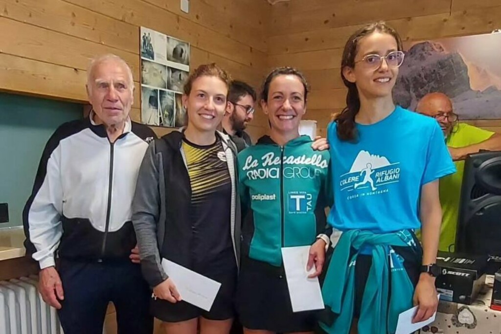 Colere Albani corsa in montagna