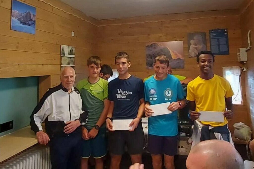 Colere Albani corsa in montagna