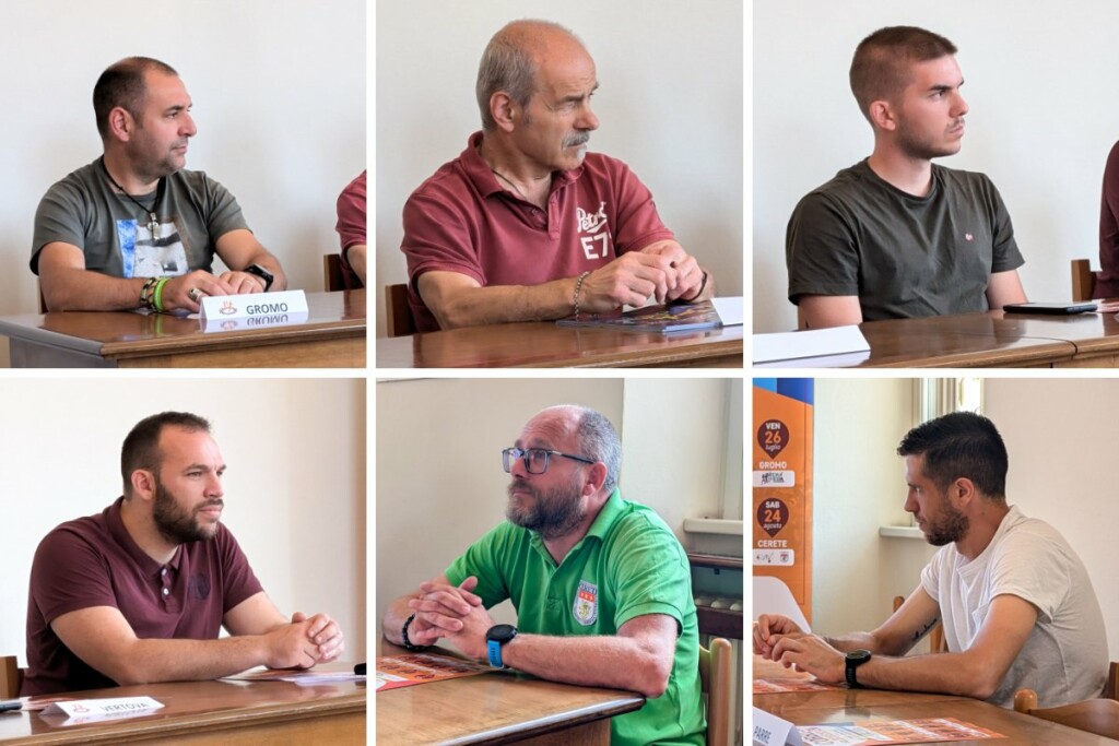 Corri nei Borghi 2024 presentazione gruppo organizzatori