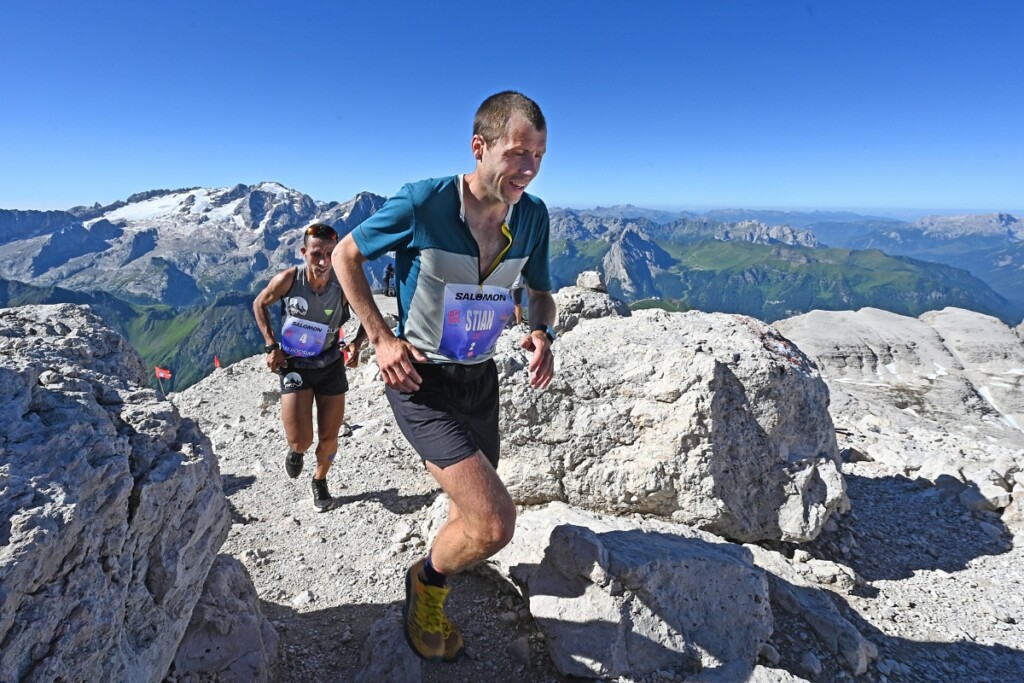 Dolomyths Skyrace 2023 Stian Angermund e Elhousine El Azzaoui