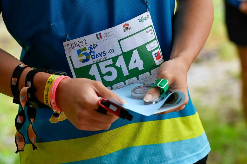 Orienteering Paganella 2024 stage 1 Andalo