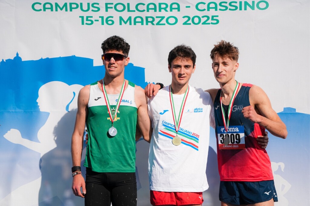 Cassino 2025 italiani cross podio promesse M corto