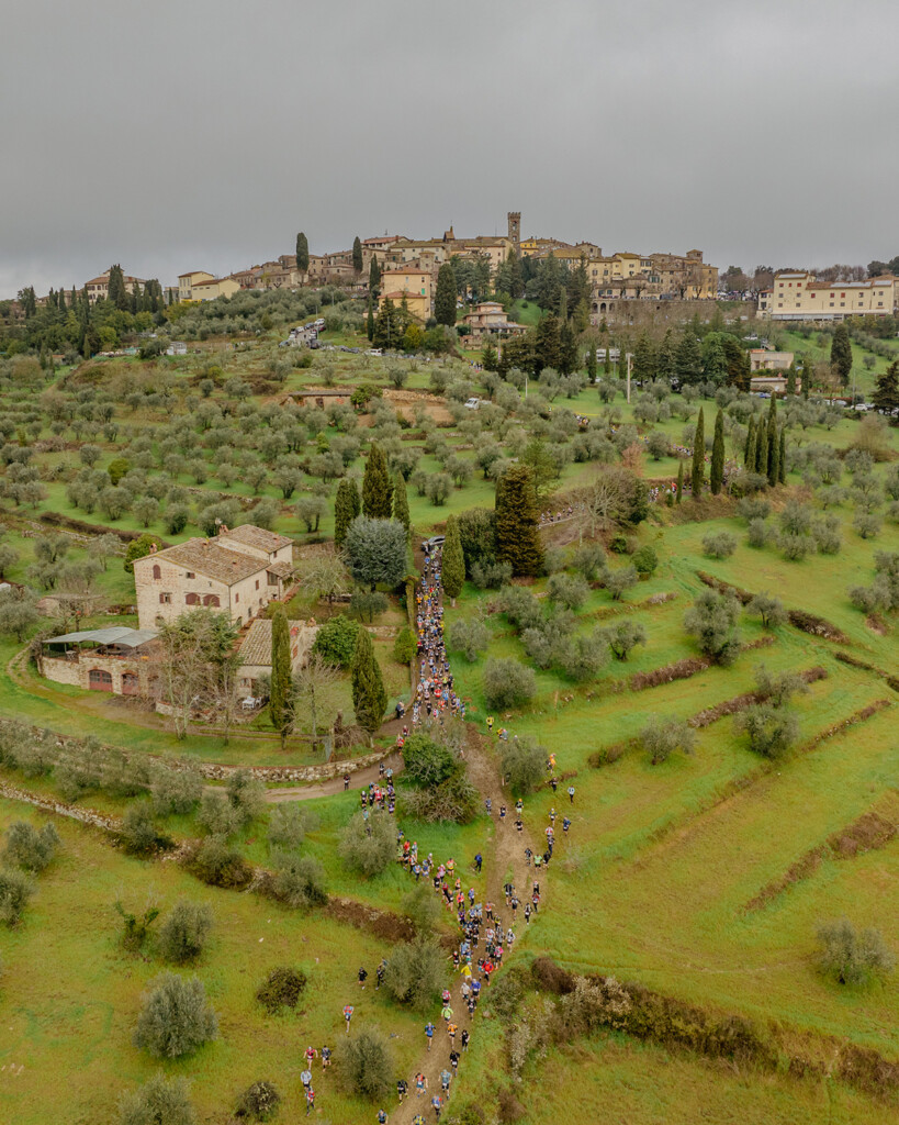 Chianti Ultra Trail 2025 atleti panorama
