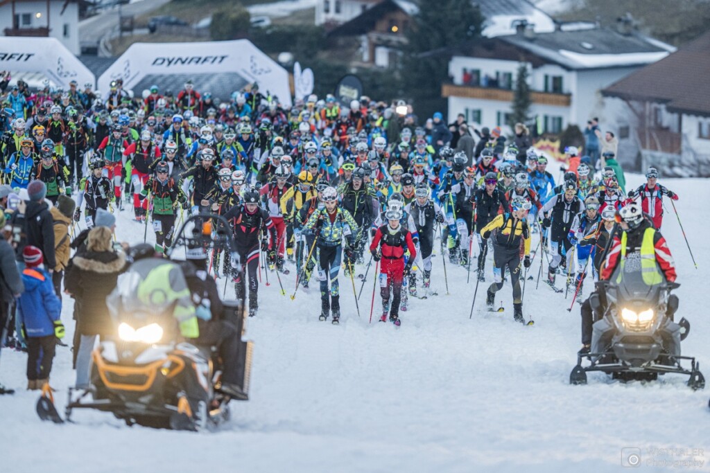 Sellaronda Skimarathon 2025 partenza skialp