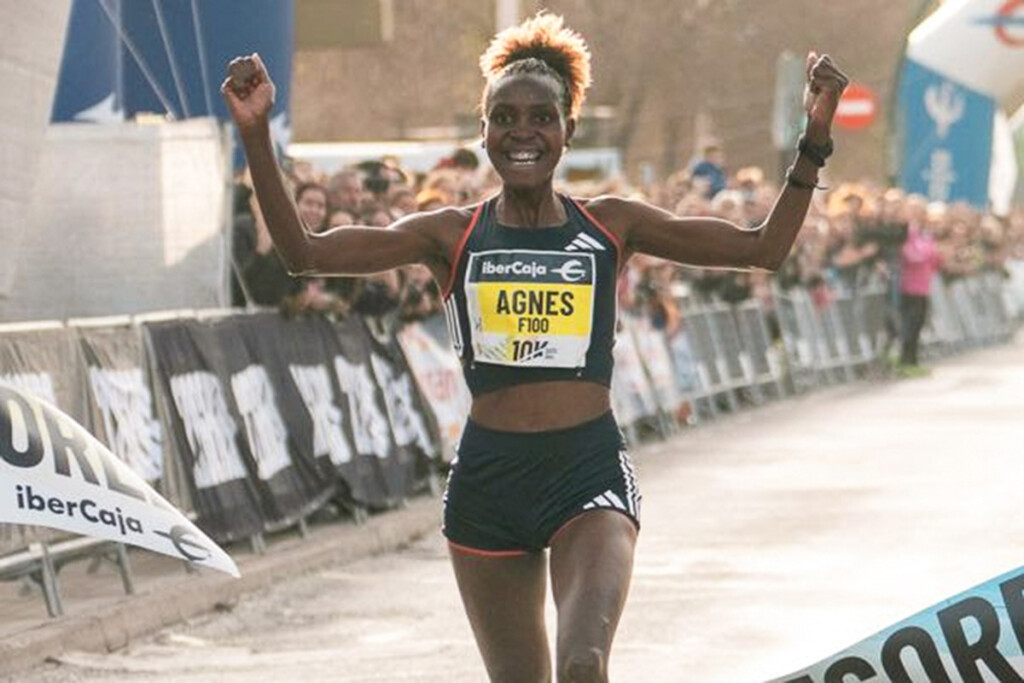 Agnes Ngetich 2025 Herzogenaurach record 10km donne