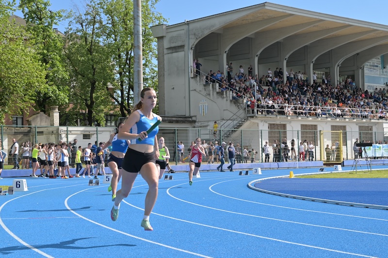 Atletica Vigevano 2025 campionati lombardi giovanili staffette pista