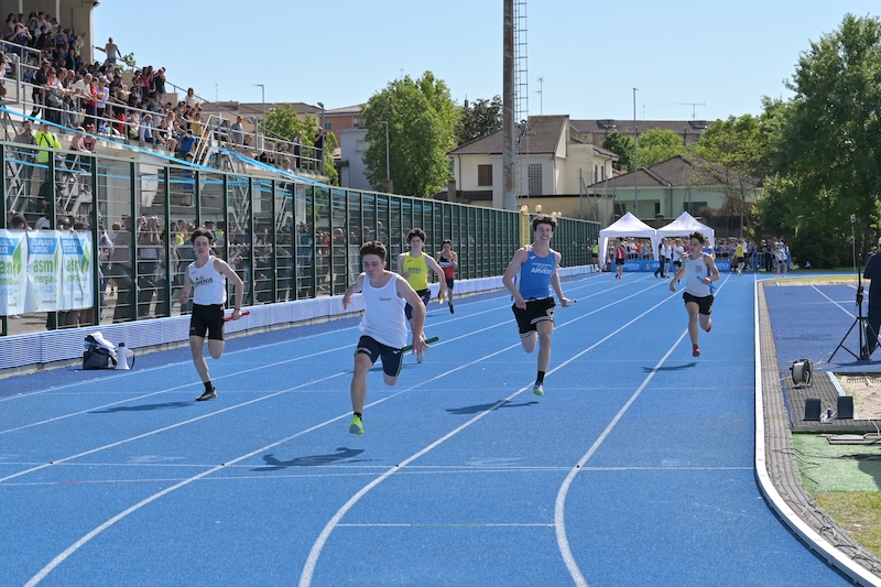 Atletica Vigevano 2025 campionati lombardi giovanili staffette pista
