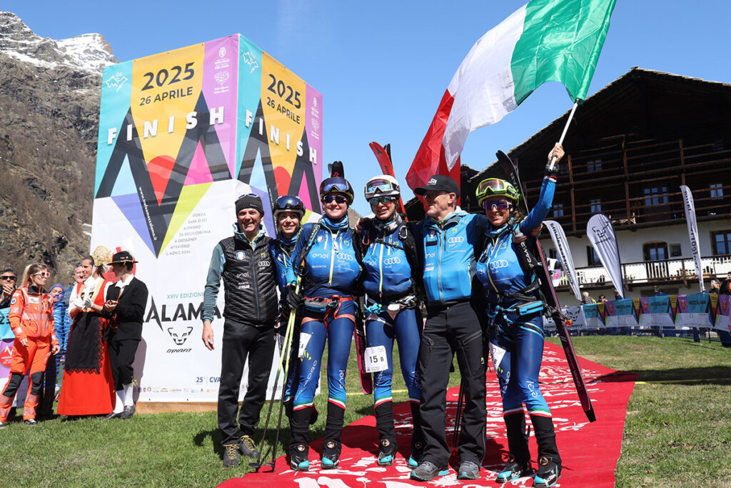 Trofeo Mezzalama 2025 skialp vincitrici
