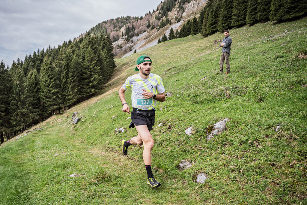 Mattia Tanara al comando della Valzurio Trail