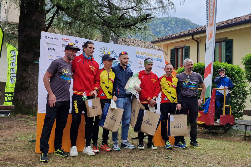 Valzurio Trail 2025 premiazione uomini