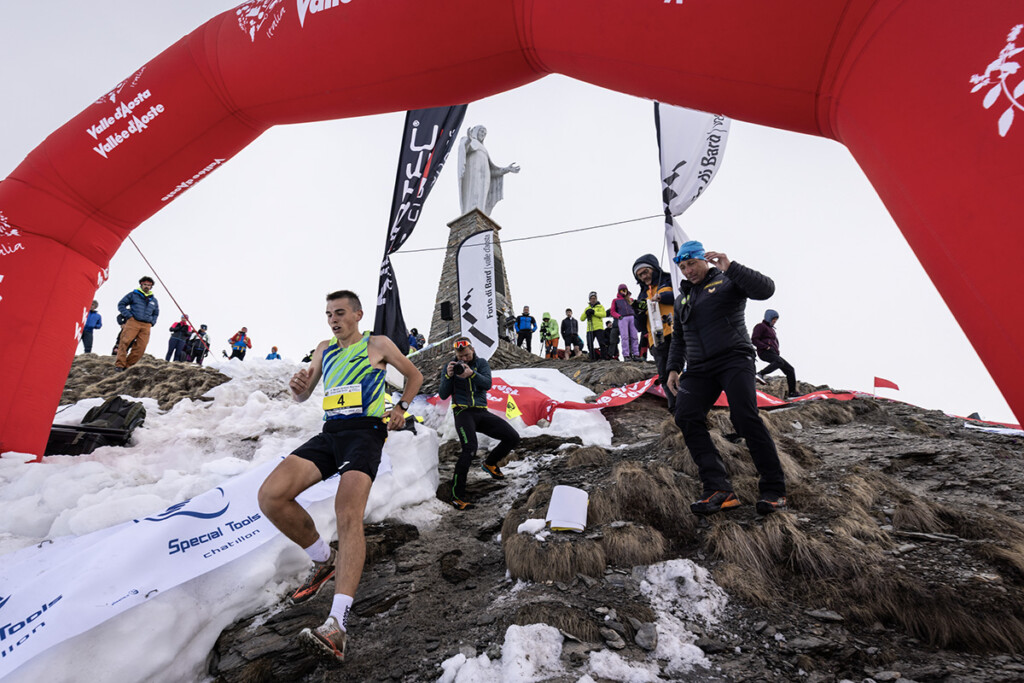 Monte Zerbion Skyrace 2025 vetta Gianluca Ghiano