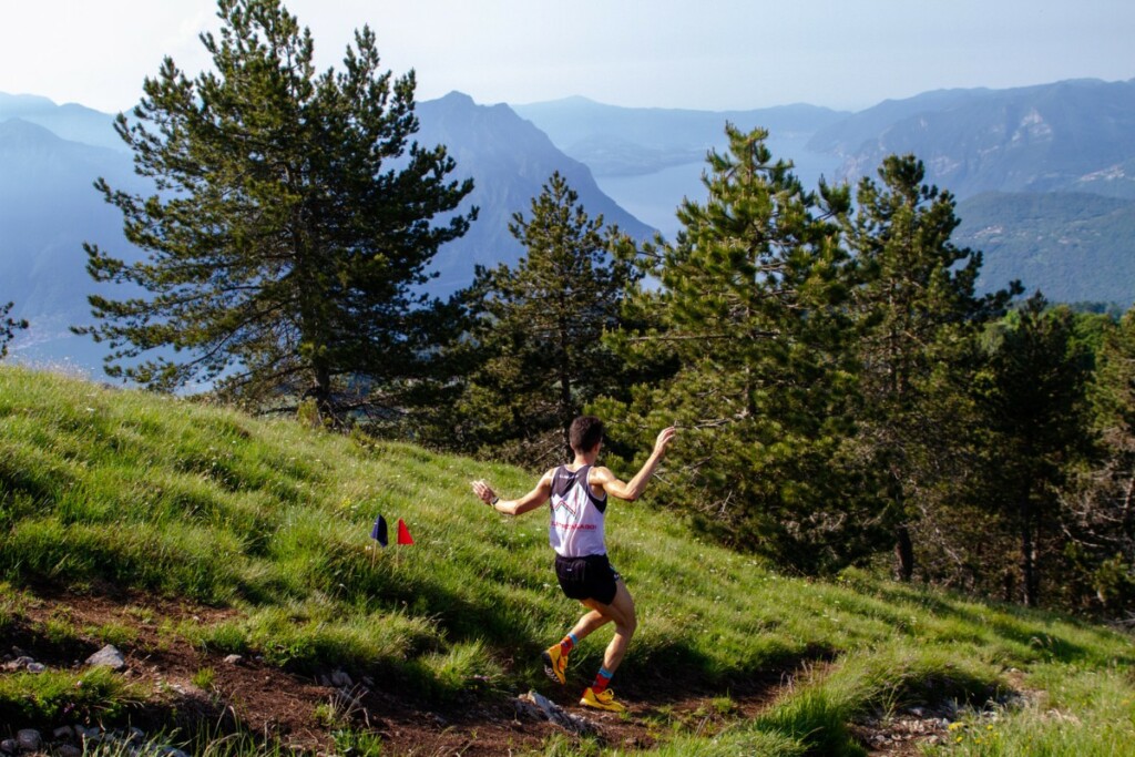 colombina trail running bossico vista lago