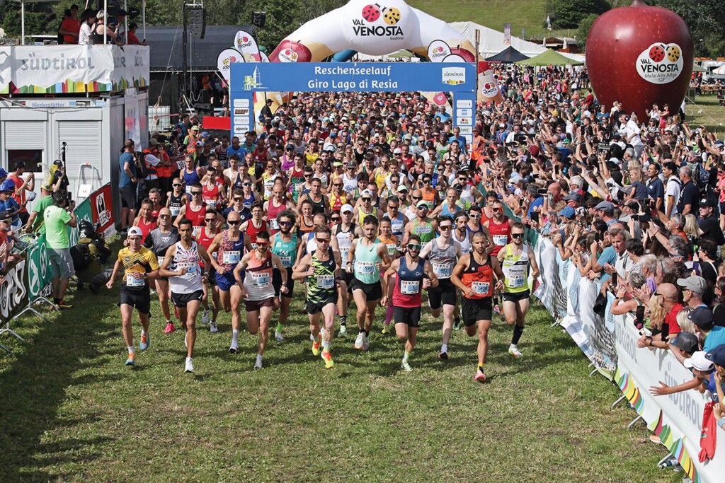 Giro Lago di Resia running