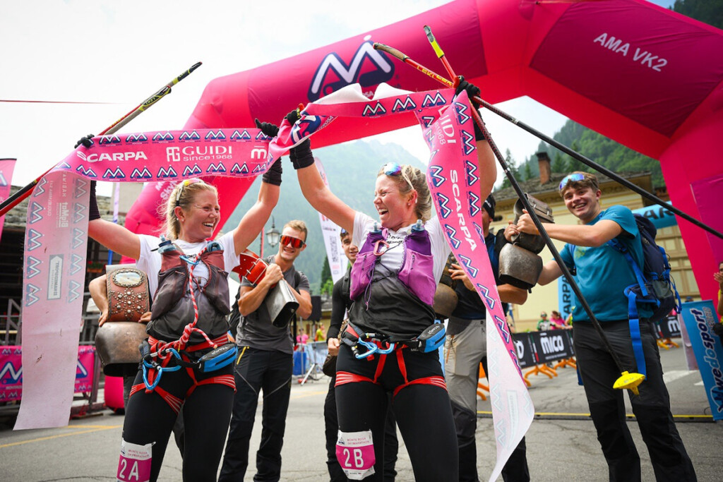 Monte Rosa Skymarathon Lina and Sanna El Kott