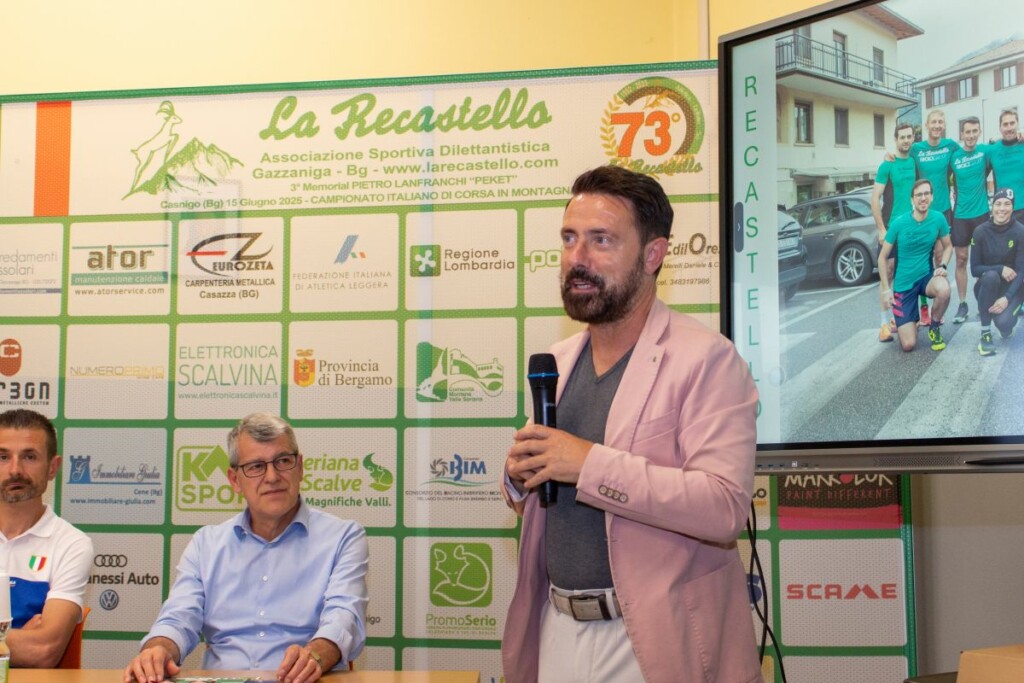 Conferenza stampa a Casnigo per il Campionato Italiano di corsa in montagna a staffetta 2025