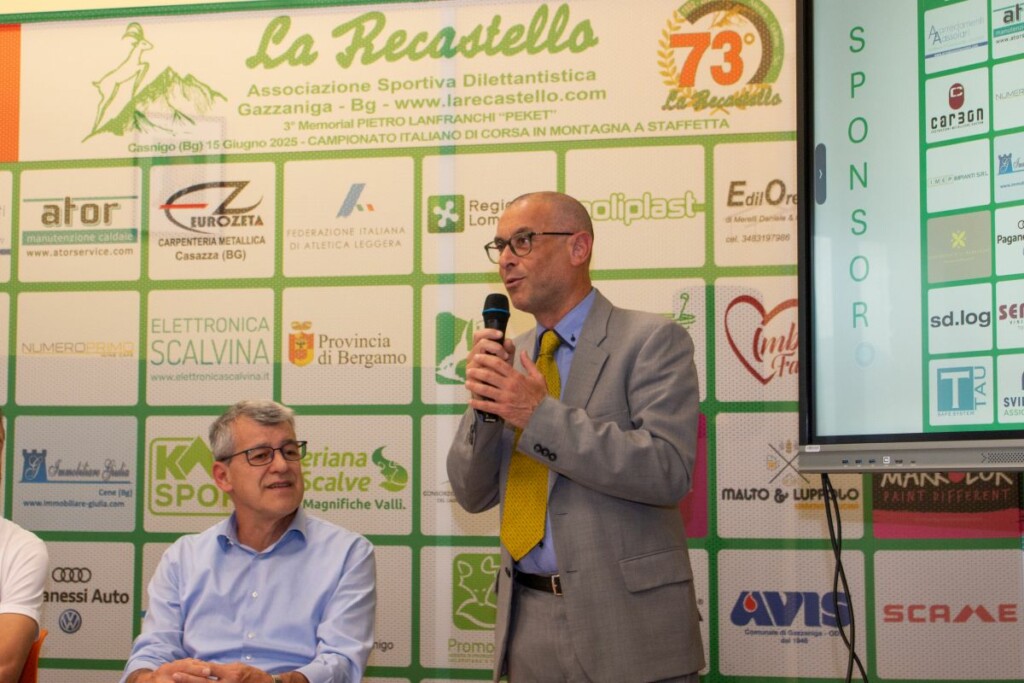 Conferenza stampa a Casnigo per il Campionato Italiano di corsa in montagna a staffetta 2025