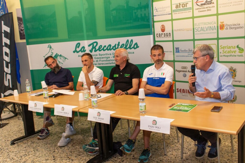 Conferenza stampa a Casnigo per il Campionato Italiano di corsa in montagna a staffetta 2025