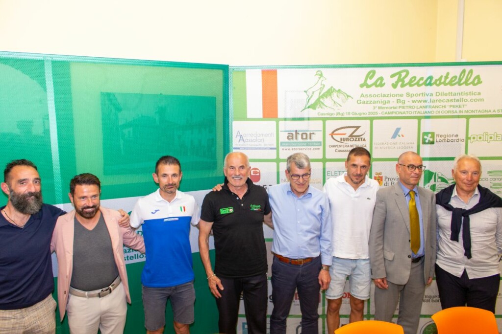 Conferenza stampa a Casnigo per il Campionato Italiano di corsa in montagna a staffetta 2025
